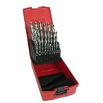 Set de burghie  HSS  din oțel inoxidabil 1-13mm profitools