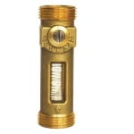 Debitmetru instalatii solare reglabil 8 bar - 110 ° C