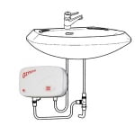 INSTANT GEYSER in line CHIUVETA 220V